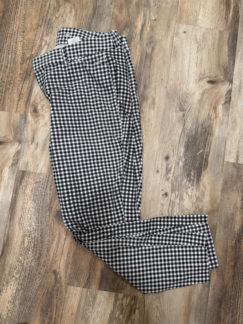 Old Navy Black and White Dress Pants